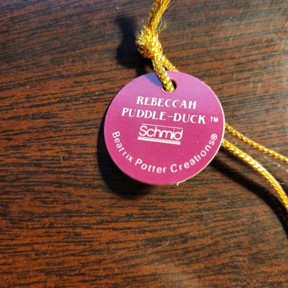 Beatrix Potter Rebeccah the Puddle Duck Ornament - Picture 3 of 4